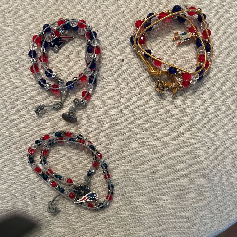 Colorful Beaded Charm Bracelets